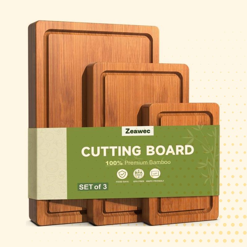 Bamboo Cutting Board Set