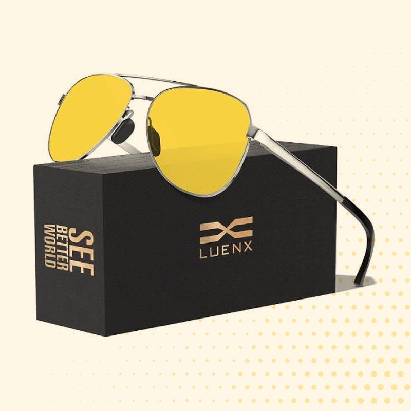 Luenx Aviator Sunglasses, UV400