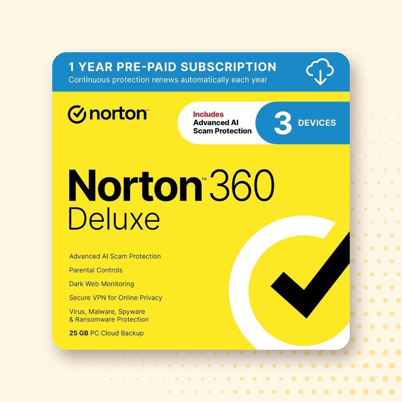 Norton 360 Deluxe Antivirus