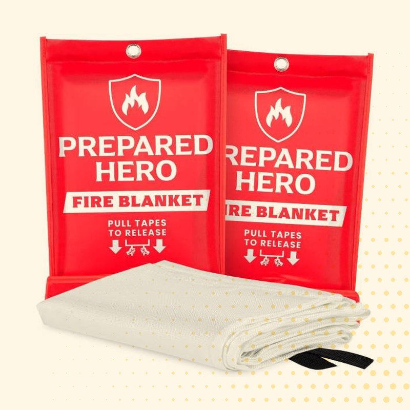 Prepared Hero Emergency Fire Blanket