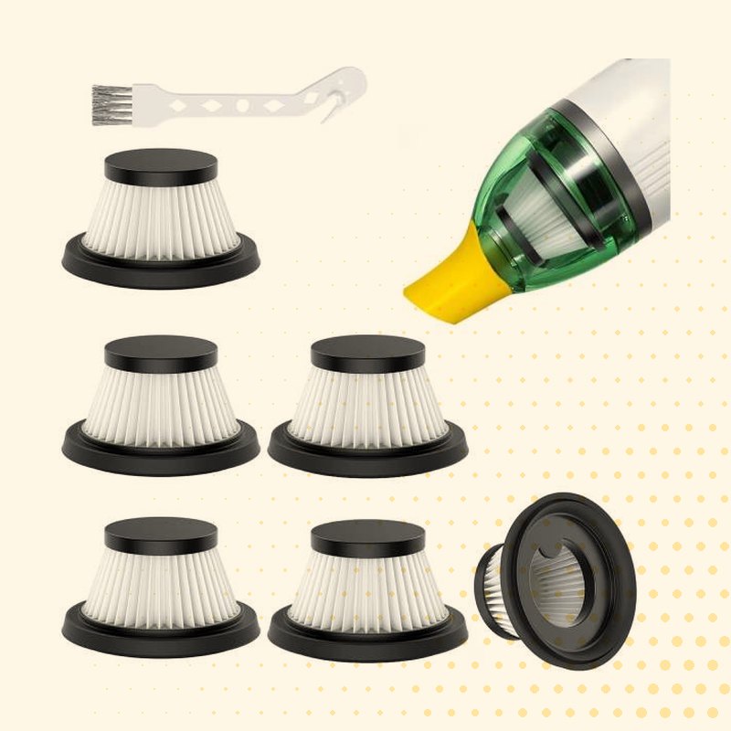 Vacuum Filter Replacement Set